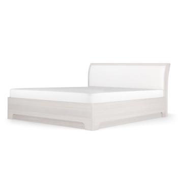 Ясень анкор светлый, экокожа polo белая