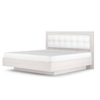 Ясень анкор светлый, экокожа polo белая