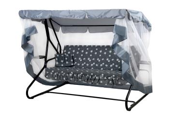 Каркас серый/Серый рис.цветы