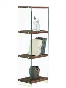 Прозрачный/Коричневый