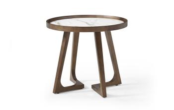 белая керамика (LIUJINBAI)/орех