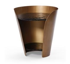 закаленное стекло/бронзовый