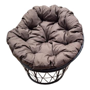 Черный/Подушка коричневая