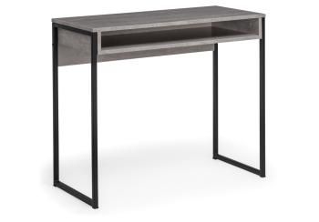 бетон/черный матовый