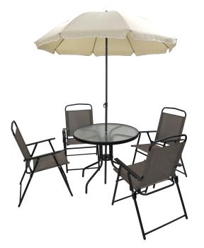 Набор мебели Мебельторг Ялта складной со спинкой