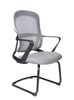 Черный пластик/Серая ткань/Серая сидушка