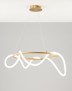 белый/латунь