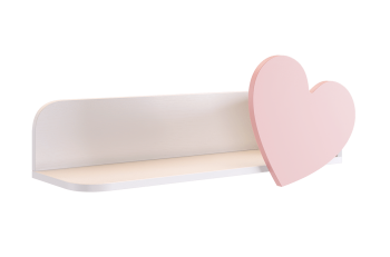 белое дерево/пудра розовая (эмаль)