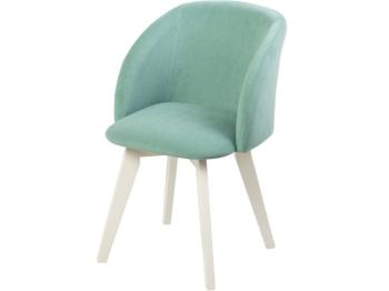 ВЕЛЮР МЕНТОЛ, каркас МАССИВ, Белый