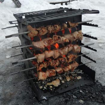 Мангал вертикальный Статус