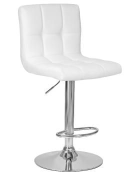 сиденье белый, основание хром