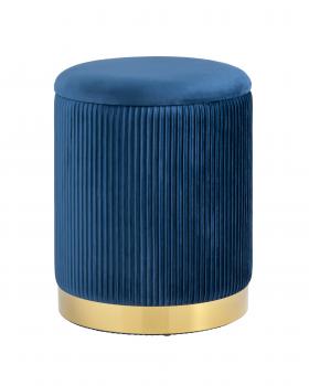 Велюр Синий