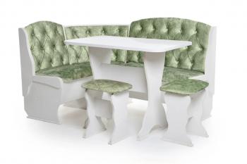 Белый/Велюр мохито