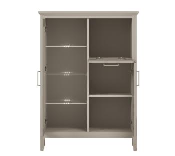 Тумба БРВ Мебель CLASSIC KOM1W1D1B с подсветкой