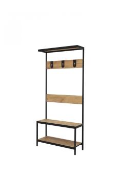 Дуб Крафт Золотой/Черный