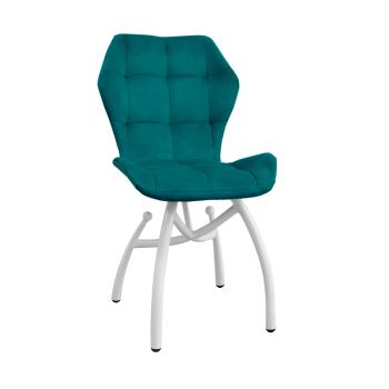 аквамарин/белые ножки