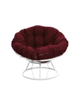 бордовая подушка