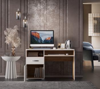 Стол письменный БРВ Мебель MALTA B136-BIU1D1S