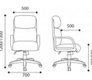 Кресло руководителя RB Надир стандарт