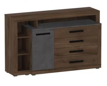 Тумба с дверцей и 4 ящиками МебельГрад