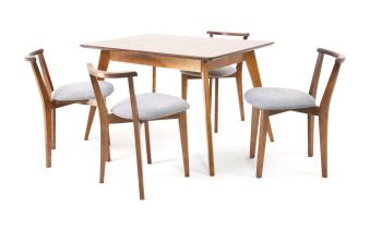 Орех/Рогожка Серый