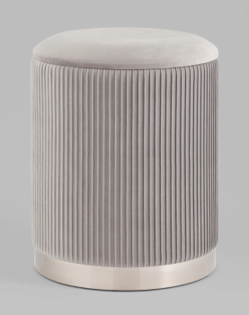 Серебро, велюр серебристый