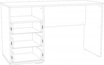 Стол письменный Сильва Банни НМ 041.40
