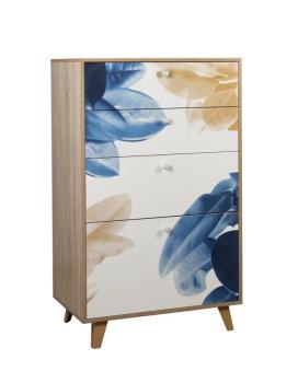 Дуб Сонома/Белый