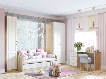 Дуб сонома/белый