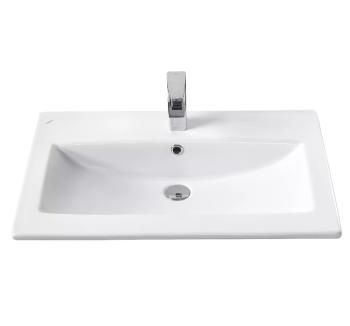 Тумба с раковиной Aquaton Сохо 75/Раковина Элина 75