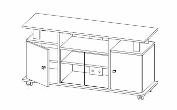 Тумба для теле радиоаппаратуры Олимп Виста-13