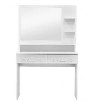 Стол с двумя ящиками + Надстройка для стола с полками Катрин-К ИТ-18+ИТ-18А Италия