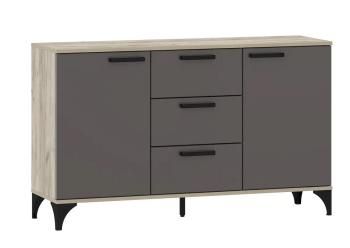 Софт Графит (ПВХ), Дуб Крафт Серый