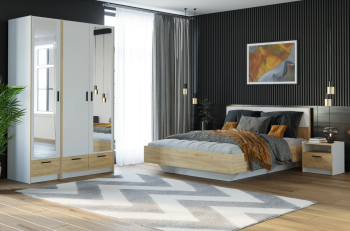 Белый Фасадный, Дуб Крафт Золотой