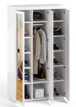 Шкаф 3 дв (560) с 3 Большими зеркальными дверьми Катрин-К МН-55 Монако