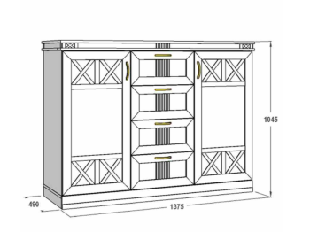 Комод FANT Ольга 18