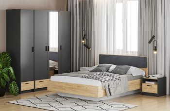 Антрацит, Дуб Крафт Золотой