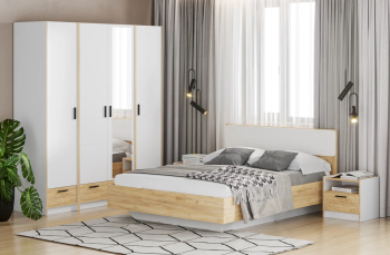 Белый Фасадный, Дуб Крафт Золотой