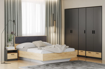 Антрацит, Дуб Крафт Золотой