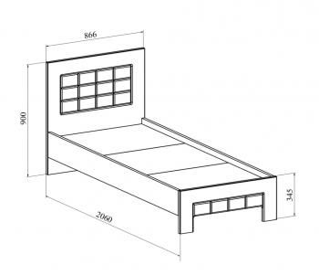 Кровать Compass Изабель ИЗ-700К (2000x800)