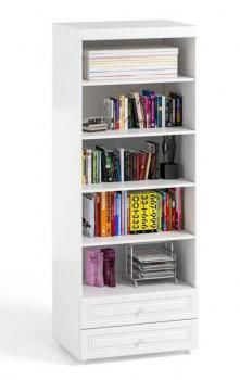 Шкаф-стеллаж Открытый с ящиками ширина 800 (гл.410) Катрин-К АФ-51 Афина