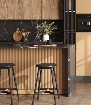 Стул полубарный STOOL GROUP Knobb ( набор 2 шт)