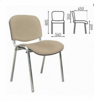 Хромированный каркас/Кожзам бежевый Z-21