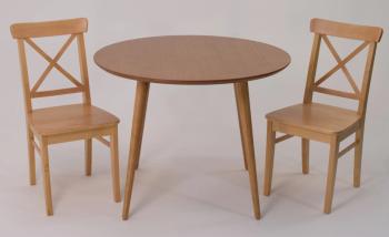 Стол ZiP-mebel Монте К 100 со стульями Ингольф