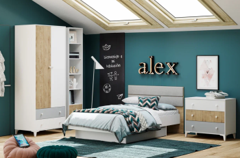 Белый /дуб бунратти,серый