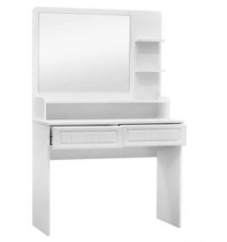 Стол с двумя ящиками + Надстройка для стола с полками Катрин-К МН-18+МН-18А Монако