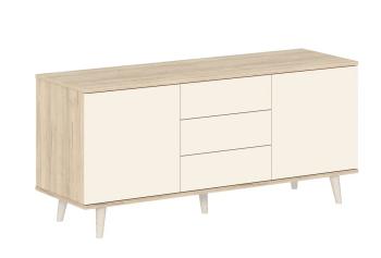 Дуб ривьера/Кашемир серый