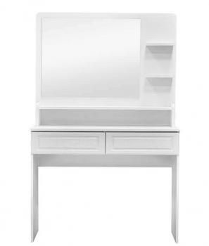 Стол с двумя ящиками + Надстройка для стола с полками Катрин-К МН-18+МН-18А Монако