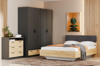 Антрацит, Дуб Крафт Золотой