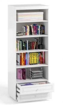 Шкаф-стеллаж Открытый с ящиками ширина 800 (гл.410) Катрин-К АФ-51 Афина